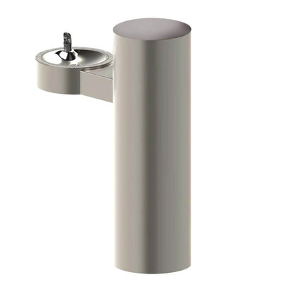 GRJ85 Series Barrier-Free Round Stainless Steel Pedestal Drinking Fountain