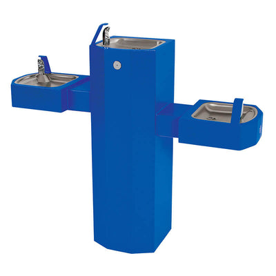 GSQ45 Series Tri-Level Pedestal Mounted Square Barrier Free Drinking Fountain