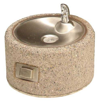 GUT19-PF Concrete Round Pet Drinking Fountain